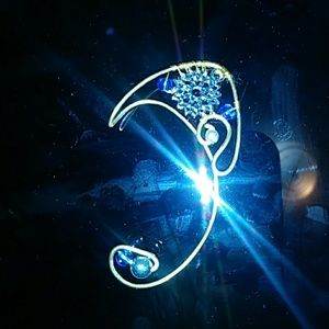 Wire wrapped earcuff